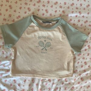 cropped baby tee